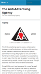 Mobile Screenshot of antiadvertisingagency.com